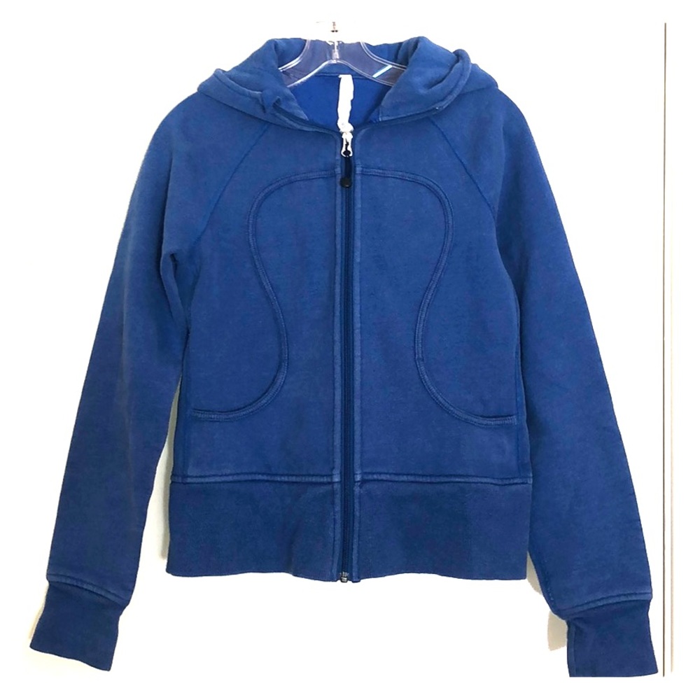Lululemon blue scuba hoodie